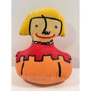 Vintage Pottery Barn Kids Chess Bean Bag Doll Toy
